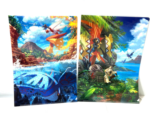 Pokemon Card Game Scarlet & Violet Lawson Exclusive A4 Clear File Complete Set