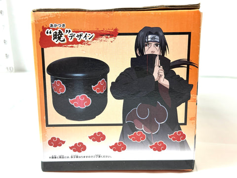 Bandai Naruto Shippuden Ceramic Rice Bowl Set with Lids Japan Exclusive