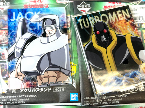Ichiban Kuji Kinnikuman Prize F Acrylic Stand 22 Piece Set Bandai Japan Rare