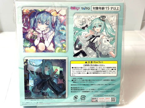Taito 39 Day Lottery Prize C Canvas Art Board Full Complete Set Hatsune Miku Japan