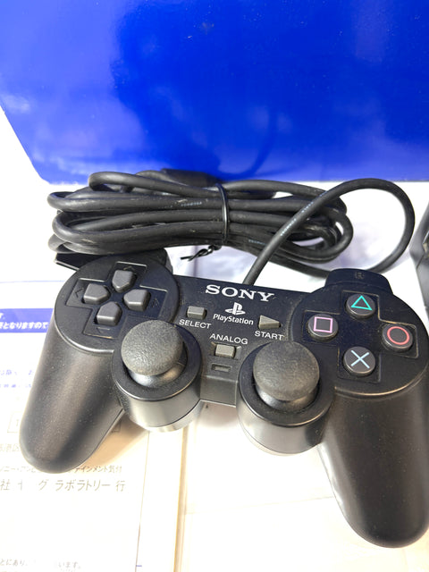 Sony PlayStation 2 PS2 Console Set Boxed Japan Version SCPH-15000 tested As-Is