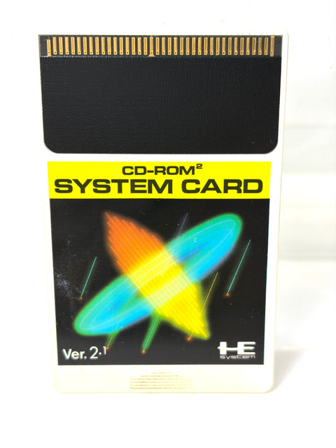 PC Engine System Card Ver.2.1 for CD-ROM² NEC Japan Version