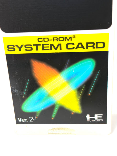 PC Engine System Card Ver.2.1 for CD-ROM² NEC Japan Version