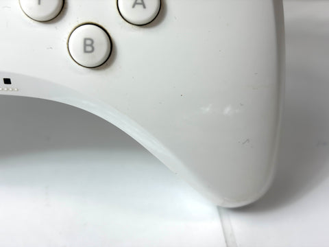 Nintendo Wii U Pro Controller White Official Japan Version tested As-Is