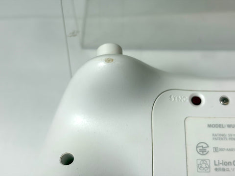 Nintendo Wii U Pro Controller White Official Japan Version tested As-Is