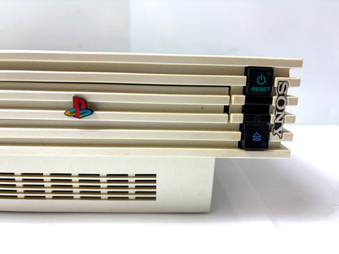 Sony PlayStation 2 PS2 Console Ceramic White SCPH-50000 with Cables Japan Version tested