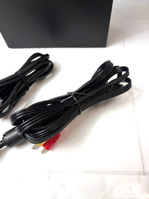 Sony PlayStation 2 PS2 Console Black SCPH-18000 with Cables Japan Version tested