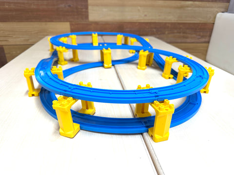 Tomica Plarail Layout Figure 8 Track Set Railway System Japanese Train Toy Japan