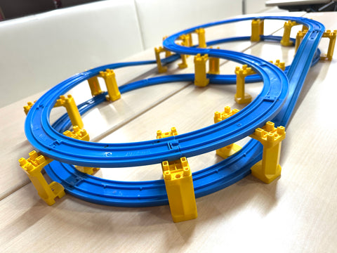 Tomica Plarail Layout Figure 8 Track Set Railway System Japanese Train Toy Japan