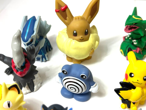 Pokemon Finger Puppet Figure Lot Set Mini Soft Vinyl Figures Japan