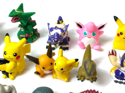 Pokemon Finger Puppet Figure Lot Set Mini Soft Vinyl Figures Japan