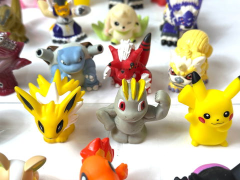 Pokemon Finger Puppet Figure Lot Set Mini Soft Vinyl Figures Japan