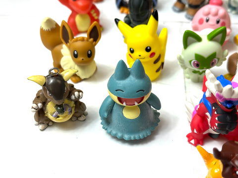 Pokemon Finger Puppet Figure Lot Set Mini Soft Vinyl Figures Japan