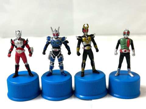 Kamen Rider Bottle Cap Figure Lot Set of 53 Seven-Eleven 7-Eleven Exclusive