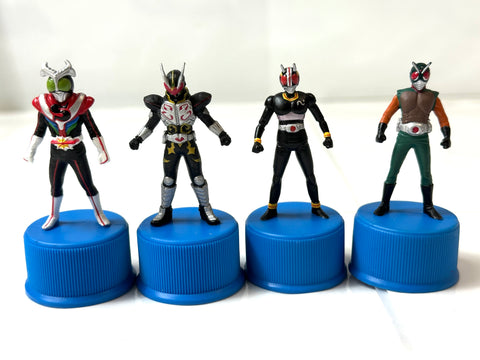 Kamen Rider Bottle Cap Figure Lot Set of 53 Seven-Eleven 7-Eleven Exclusive