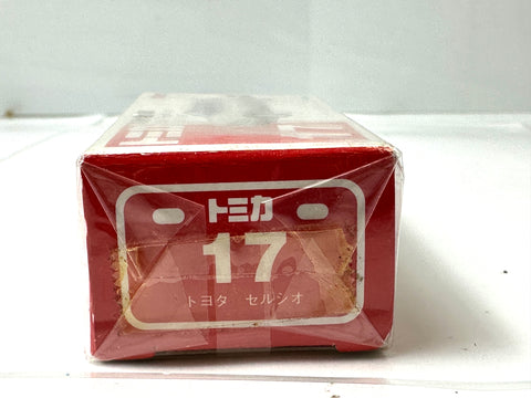 Tomica No.17 Toyota Celsior Diecast Car Suspension Doors Rare Japan