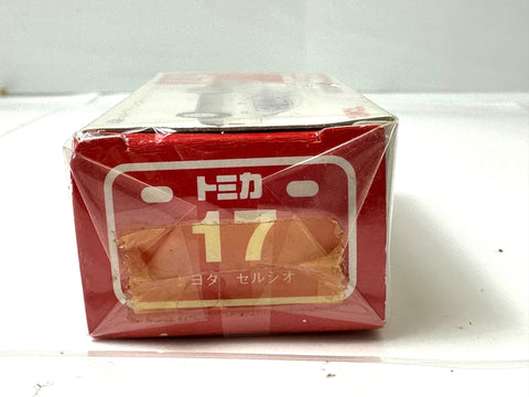 Tomica No.17 Toyota Celsior Diecast Car Suspension Doors Rare Japan