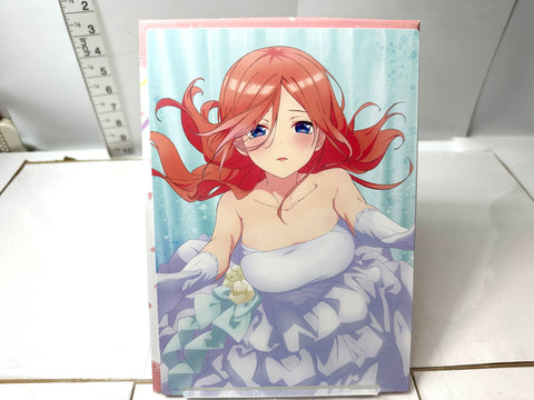 BANDAI Ichiban Kuji Quintessential Quintuplets F Prize Art Board Set of 5