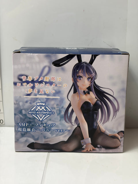 FuRyu AMP+ Rascal Does Not Dream of Bunny Girl Senpai Mai Sakurajima Bunny Ver. Figure