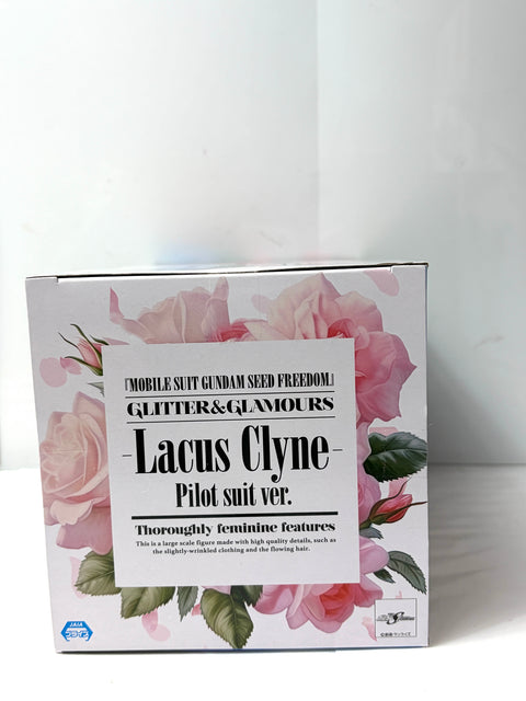 Mobile Suit Gundam SEED FREEDOM GLITTER & GLAMOURS Lacus Clyne Pilot Suit Ver. Prize Figure BANPRESTO BANDAI SPIRITS