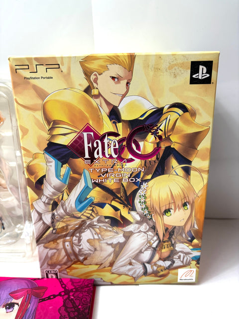 Fate/EXTRA CCC Type-Moon Virgin White Box PSP Limited figma Saber Bride Figure Set