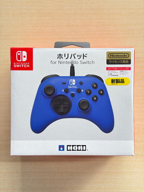 【任天堂ライセンス商品】ホリパッド for Nintendo Switch ブルー【Nintendo Switch対応】