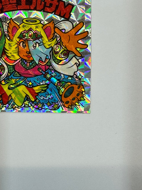 Bikkuriman Seal Akuma vs Tenshi Yasei Elsa M Ice Version Holographic Vintage Lotte Japan