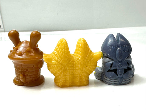 Ultraman Series Finger Puppet Soft Vinyl Figures Set of 8 Collector Item JAPAN