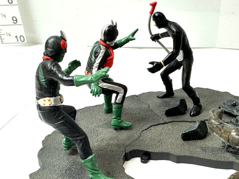 Pocket Ichiban Kuji Kamen Rider Diorama Figure Shocker Magma Monster Goster