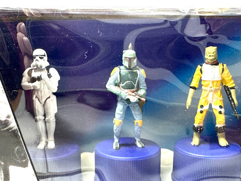 Pepsi Star Wars Bottle Cap Figurines Lot of 3 Collection 1998