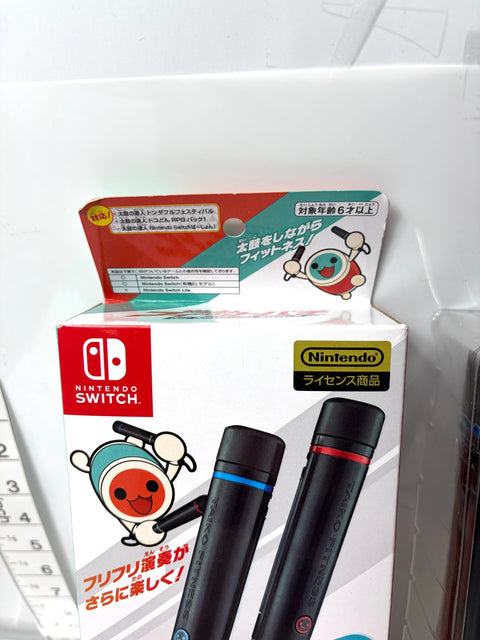 Taiko no Tatsujin Furifuri Bachi Motion Controller Attachment Switch Joy-Con Bandai