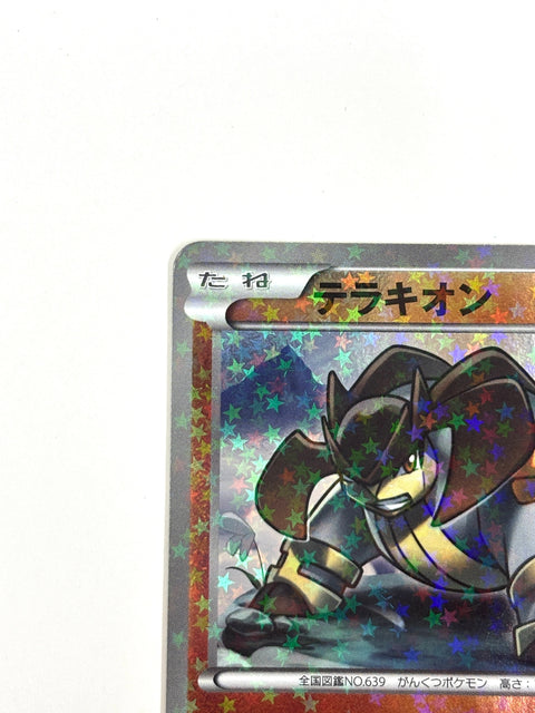 HP Pokemon Card Terrakion 030/047 Holo Everyone's Exciting Battle 2012 Japan