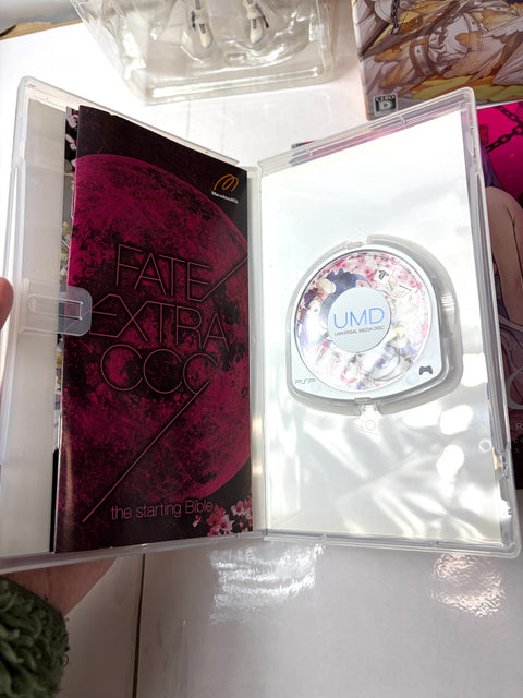 Fate/EXTRA CCC Type-Moon Virgin White Box PSP Limited figma Saber Bride Figure Set
