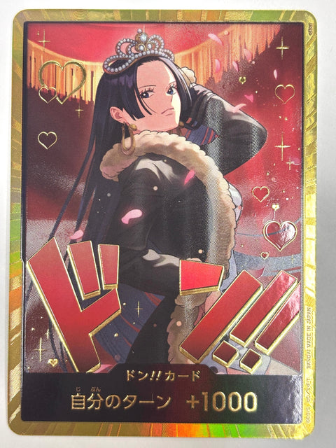ONE PIECE Card DON!! Boa Hancock GOLD EB03 Heroines Edition JAPAN