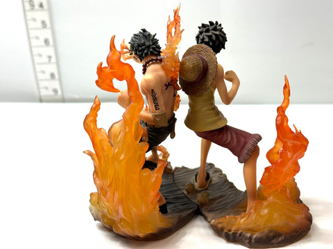Banpresto ONE PIECE DXF BROTHERHOOD Luffy & Ace Figure Set