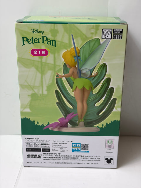 Disney Peter Pan ACT/CUT Premium Figure Tinker Bell SEGA