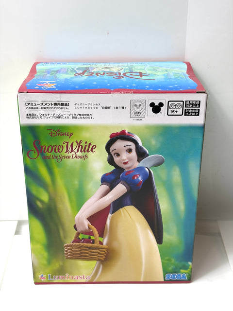 Disney Princess Snow White Luminasta Figure SEGA Prize New NIB