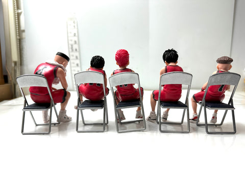 Slam Dunk Shohoku Basketball Club Figure Set Sakuragi Rukawa Miyagi Mitsui Akagi
