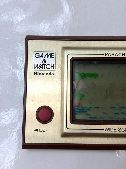 Nintendo Game & Watch Parachute PR-21 Wide Screen LSI Handheld Junk For Parts