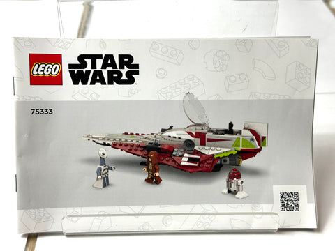 LEGO Star Wars 75333 Obi-Wan Kenobi Jedi Starfighter Building Set
