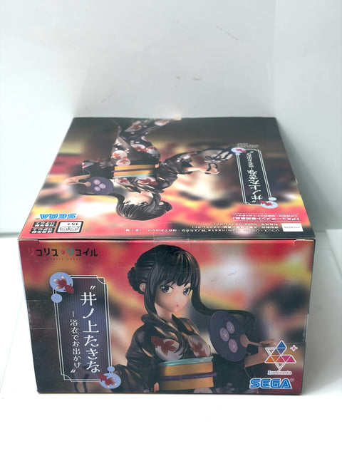 Lycoris Recoil Takina Inoue Yukata Luminasta SEGA Prize Figure New