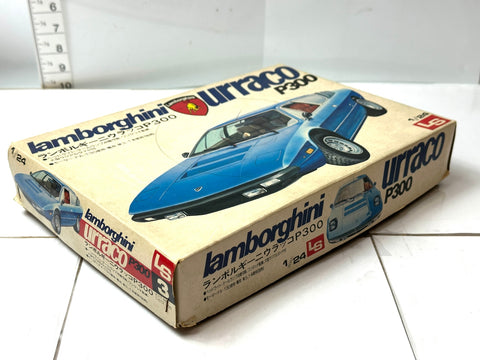 LS 1/24 Lamborghini Urraco P300 Plastic Model Kit Discontinued OOP