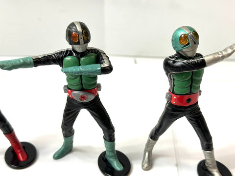 Souchaku Henshin Kamen Rider Figure Lot Junk Condition No.1 /2 V3 Stronger