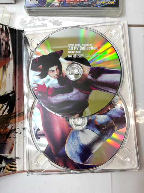 Super Street Fighter IV 4 Collector's Package PS3 Sony Japan Import OST CD DVD