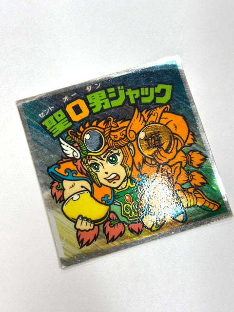 Bikkuriman Sticker Akuma VS Tenshi Saint O-Otoko Jack Lotte JAPAN