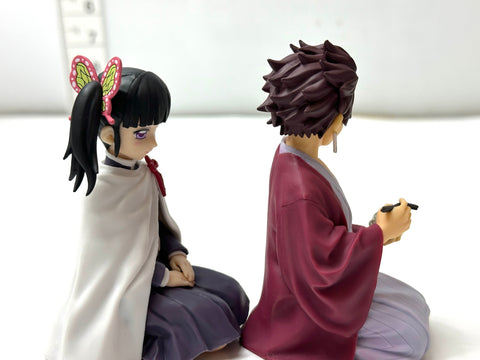 Demon Slayer Chokonose Premium Figure Set Kanao Tsuyuri & Tanjiro Kamado 2pcs