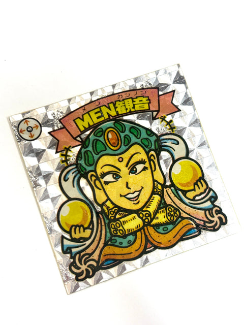 Bikkuriman Sticker Akuma VS Tenshi MEN Kannon Lotte JAPAN