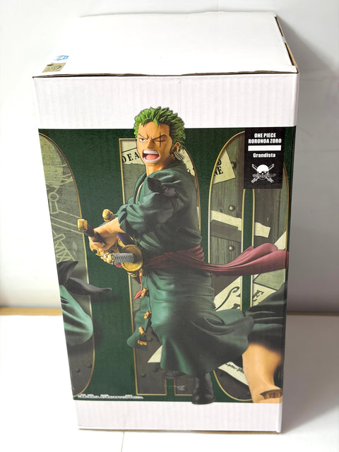 NEW ONE PIECE Grandista Roronoa Zoro Wano Country Kimono Figure BANPRESTO Prize