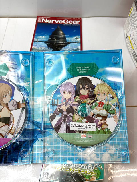 Sword Art Online Infinity Moment PSP Limited Edition Box CD DVD SAO Japan