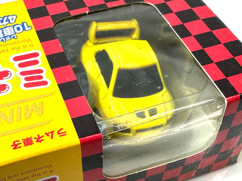 Kabaya Mini Choro-Q Pullback Car Set of 4 Lancer Evo/R34 GT-R/Hakosuka/Z 2002